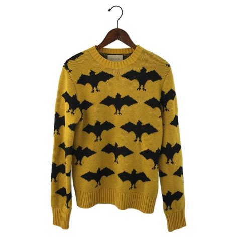 yellow bat gucci sweater|Gucci Sweaters & Cardigans for Women .